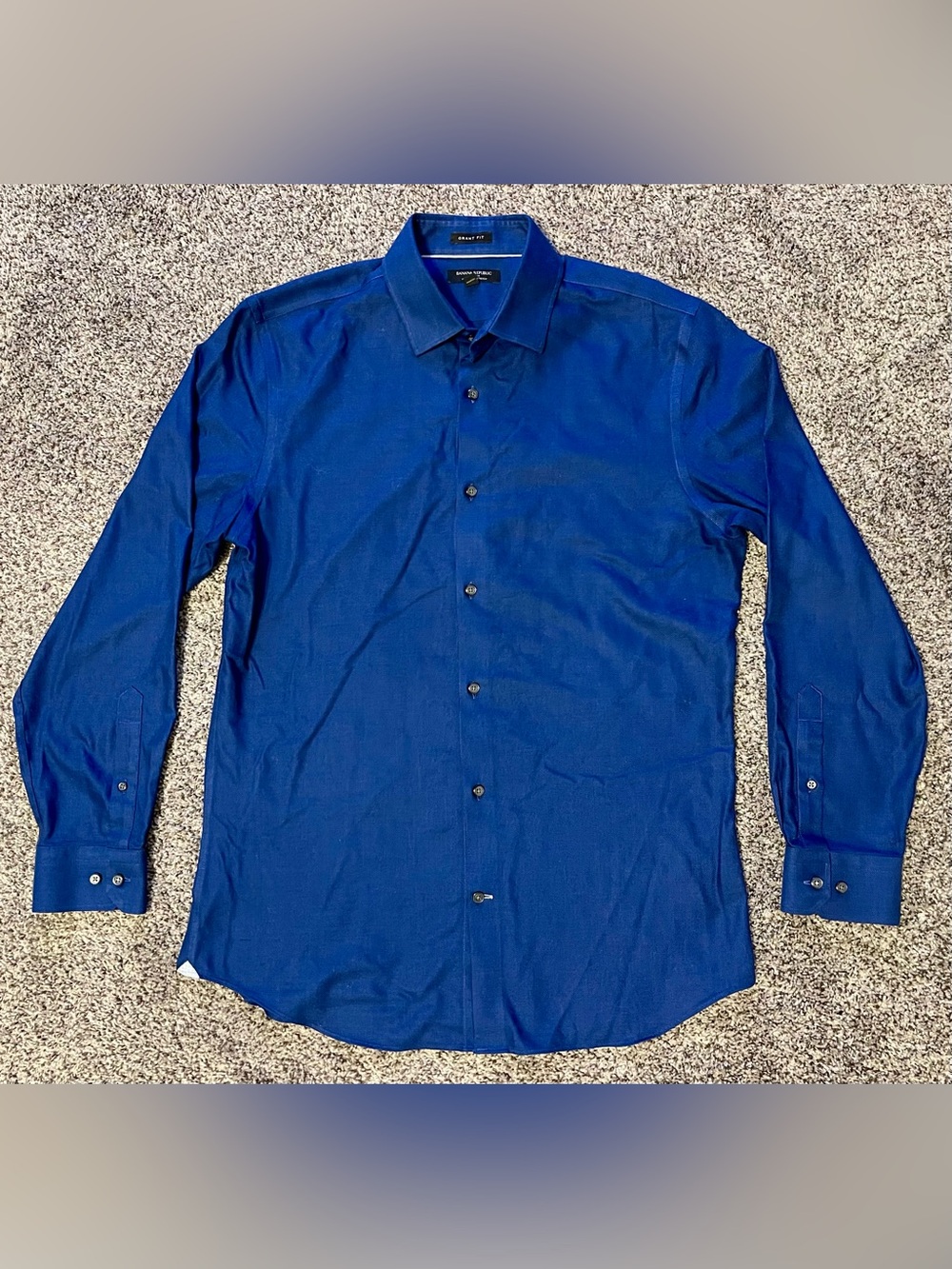 Banana Republic Men’s Royal Blue Dress Shirt